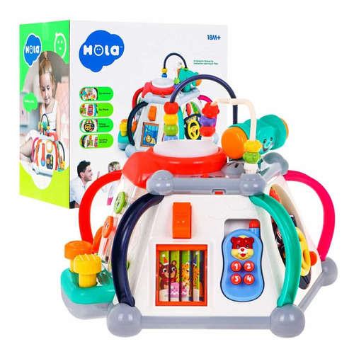 Juguete Interactivo Para Niños Cubo De Estimulacion De Bebe