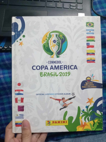 Album Lleno Panini Copa America 2019