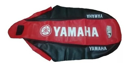 Funda De Asiento Tc4 Yamaha Xtz 125 Rojo/negro Estampado
