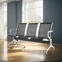 Comprar Tandem 3 Asientos Con Posabrazos Sillas Oficina Sala Espera