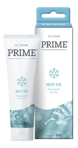 Gel Prime Sexy Ice Lubricante Placer Femenino Sensual 50gr