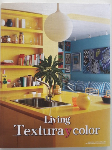 Revista Living Extra- Textura Y Color