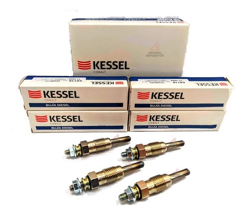 Kit X4 Bujias Pre Calentadoras Vw Saveiro 1.6 Diesel