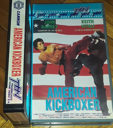 American Kickboxer Vhs Nuevo Peleas Callej Violencia Karate 