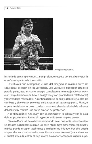 Libro Muay - Thai - Del Campo De Batalla Al Ring