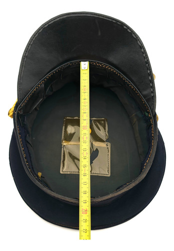 Sombrero Gorra Plato Antiguo Ejercito Argentino 2 Militaria (Usado)