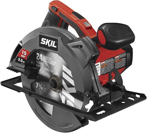 Sierra Circular Skil® 15 Amp, 7-1/4'' Con Guía Láser Y Bolsa