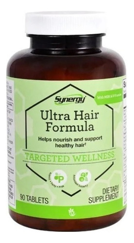 Ultra Hair Formula Con Msm Vitaminas B 90 Tabs +envio Gratis