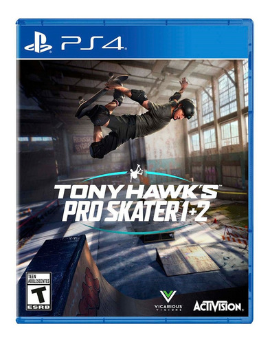 Imagen 1 de 3 de Tony Hawk's Pro Skater 1 + 2 Standard Edition Activision PS4 Físico