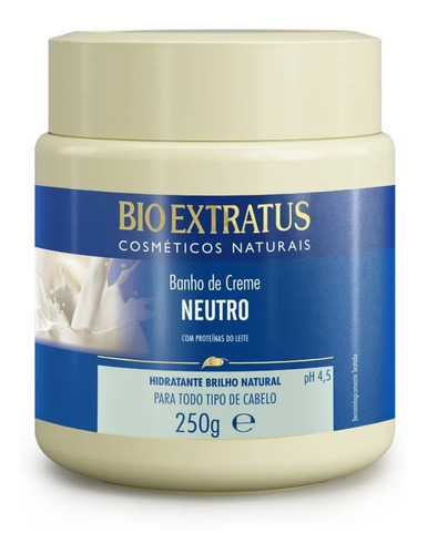 Imagem 2 de 4 de Cronograma Bio Extratus Para Todos Tipos De Cabelos 250g X 3