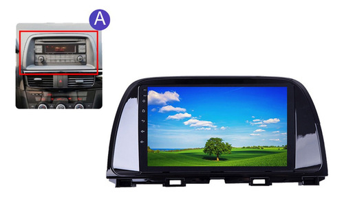 Zk Estéreo Mazda Cx-5 Cx5 2012-2015 Cámara Carplay Wifi