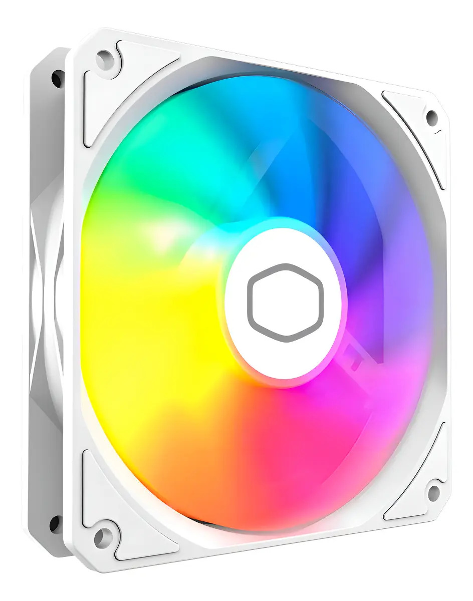 Fan Cooler Master Mf120 Lite Argb Blanco