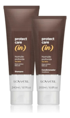 Kit Lowell Protect Care In 680ml Shampoo E Cond E Mask