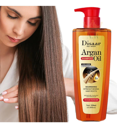 Shampoo De Argan Colageno Cabello Teñido