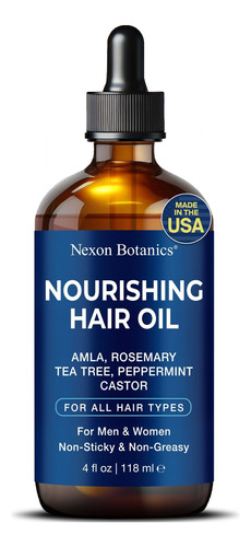 Aceite Capilar Nexon Botanics Nutritivo 120 Ml Para Cabello