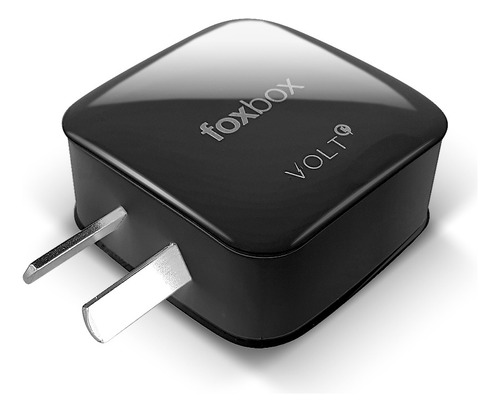 Cargador De Pared Foxbox Volt Negro + Cable Prism Micro Usb