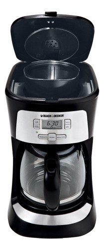 Black+decker Cafetera Programable Para 12 Tazas Color Negro