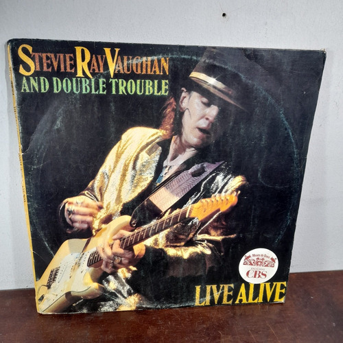 Imagem 1 de 9 de Vinil Lp Stevie Ray Vaughan And Double Trouble Live Alive