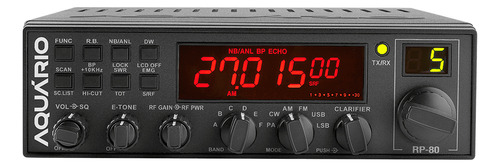Rádio Px Aquário Rp-80 Com 80 Canais Homologado + Cabo 5,5 M