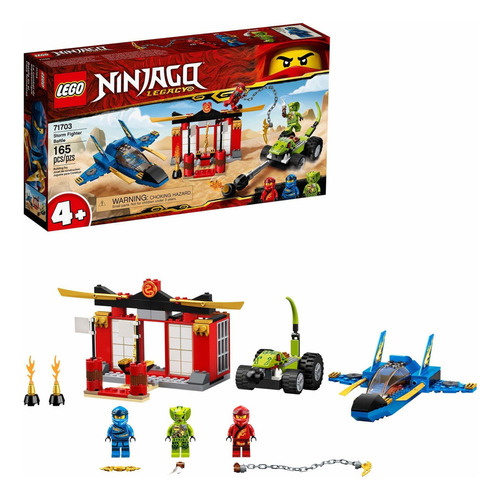 Figuras Para Armar Lego Ninjago Legacy Storm Fighter Ba Fgr