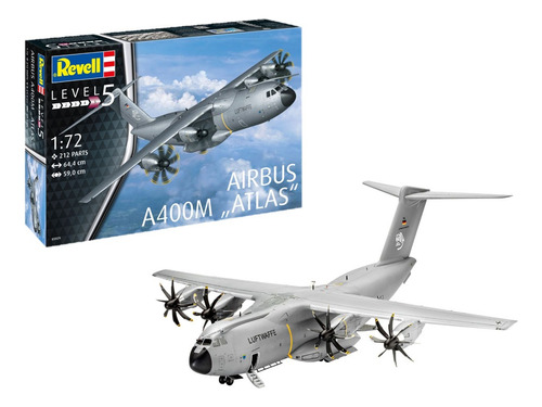 Airbus A400m  Luftwaffe  By Revell Germany # 3929  1/72