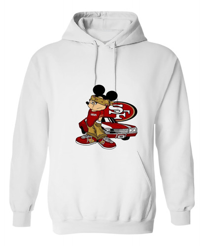 Sudadera Con Gorro Mickey Mouse San Francisco 