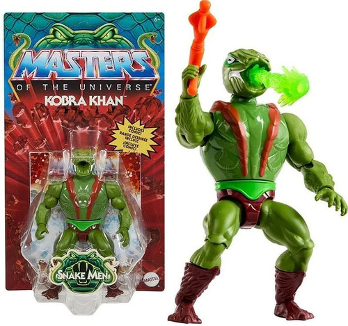 Mattel Motu Origins Figura De Kobra Khan