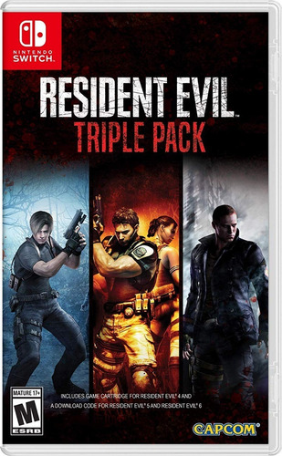 Resident Evil Triple Pack Fisico Nuevo Switch Dakmor