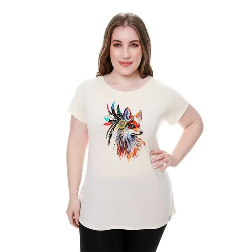 Remera estampada mujer hotsell