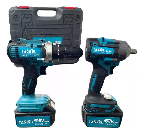 Kit Llave De Impacto Y Taladro 98v