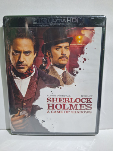 Sherlock Holmes Juego De Sombras 4k + Br Nueva Robert Downey