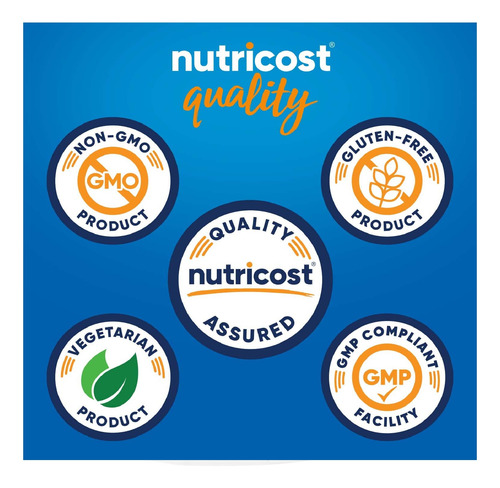 Nutricost Quelato De Hierro 36 Mg 240 Cápsulas Sfn