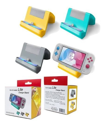 Base Cargador Para Nintendo Switch Y Switch Lite Dock Cable