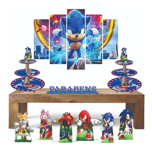 Kit Sonic com 4 Bonecos 12 cm em Promoção na Americanas