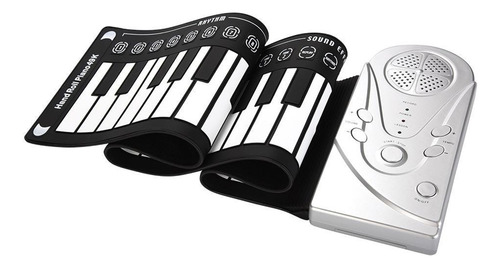 Piano Electrónico Portátil K De 49 Teclas, Flexible Y Enroll