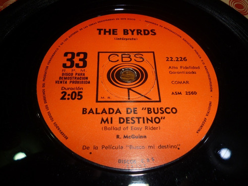 Lp Vinilo - Simple - The Byrds - Balada De Busco Mi Destino