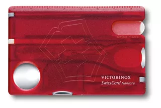 Tarjeta Victorinox Swisscard Nailcare 13 Funciones