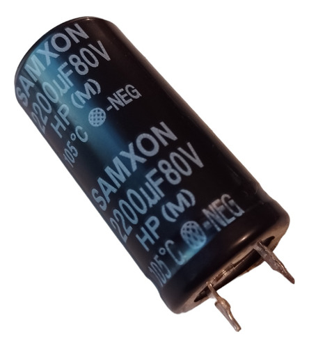 Capacitor Electrolitico Samxon 2200uf  80v  105c