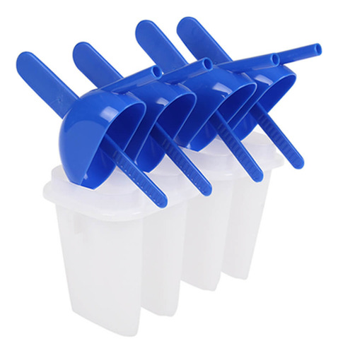 6 Paleteros, Set Para Hacer 4 Paletas Cubasa.