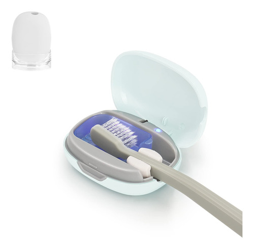 Elmway Funda Para Cepillo De Dientes Desinfectante Uv, Mini