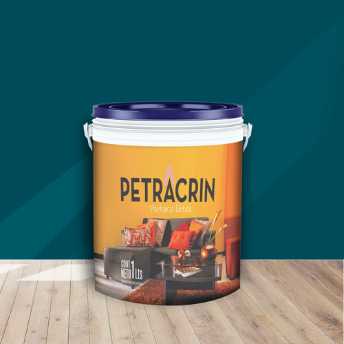 Pintura Latex Exterior Color Turquesa X 1 Lts Sin Interes