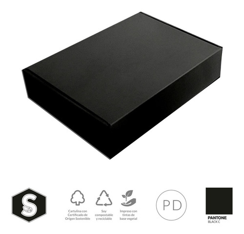 50 Cajas Packaging Ecommerce Regalo (pd) 21x9x3,2 Cm Colores