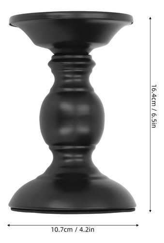 Candelabro Retro, Vela Antigua De Hierro Vintage