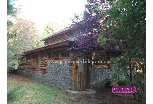 Casa De Troncos En Altos De Manzano - Villa Angostura ( Códi