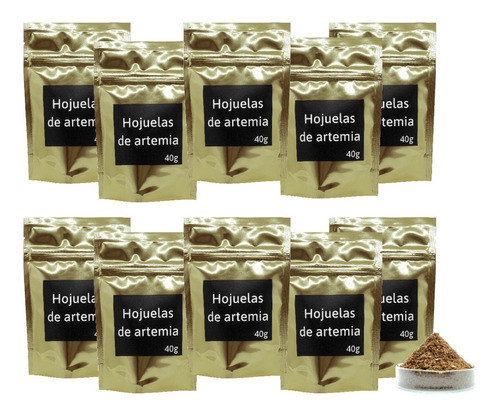 X10 Mini Hojuelas De Artemia 40g