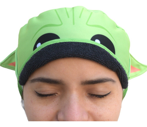 Baby Yoda Gorro Quirúrgico Galaxias Con Toalla Dentist