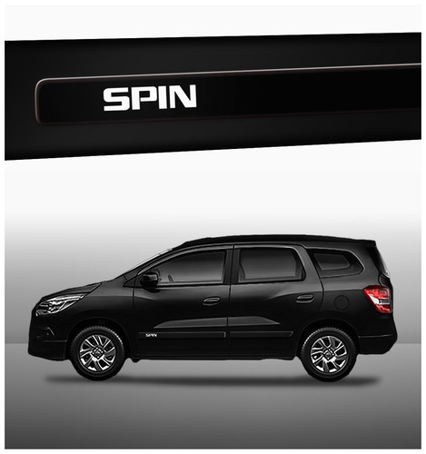 Adesivo Friso Resinado Alto Relevo Chevrolet Spin Ca10118 Cor Preto