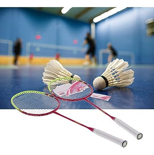 Imagen 3 de 7 de Set, Juego Completo De Bá Raquetas De Bádminton De Fibra De