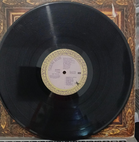 Lp Talking Heads Naked Com Encarte Estandar (Usado)