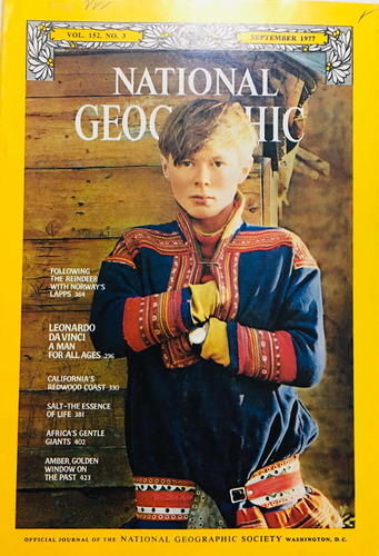 Revista National Geographic Sept 1977  Leonardo Da Vinci